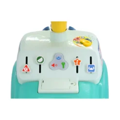 Camioncino per Bambini Stitch Giocattolo Cavalcabile con Volante Luci