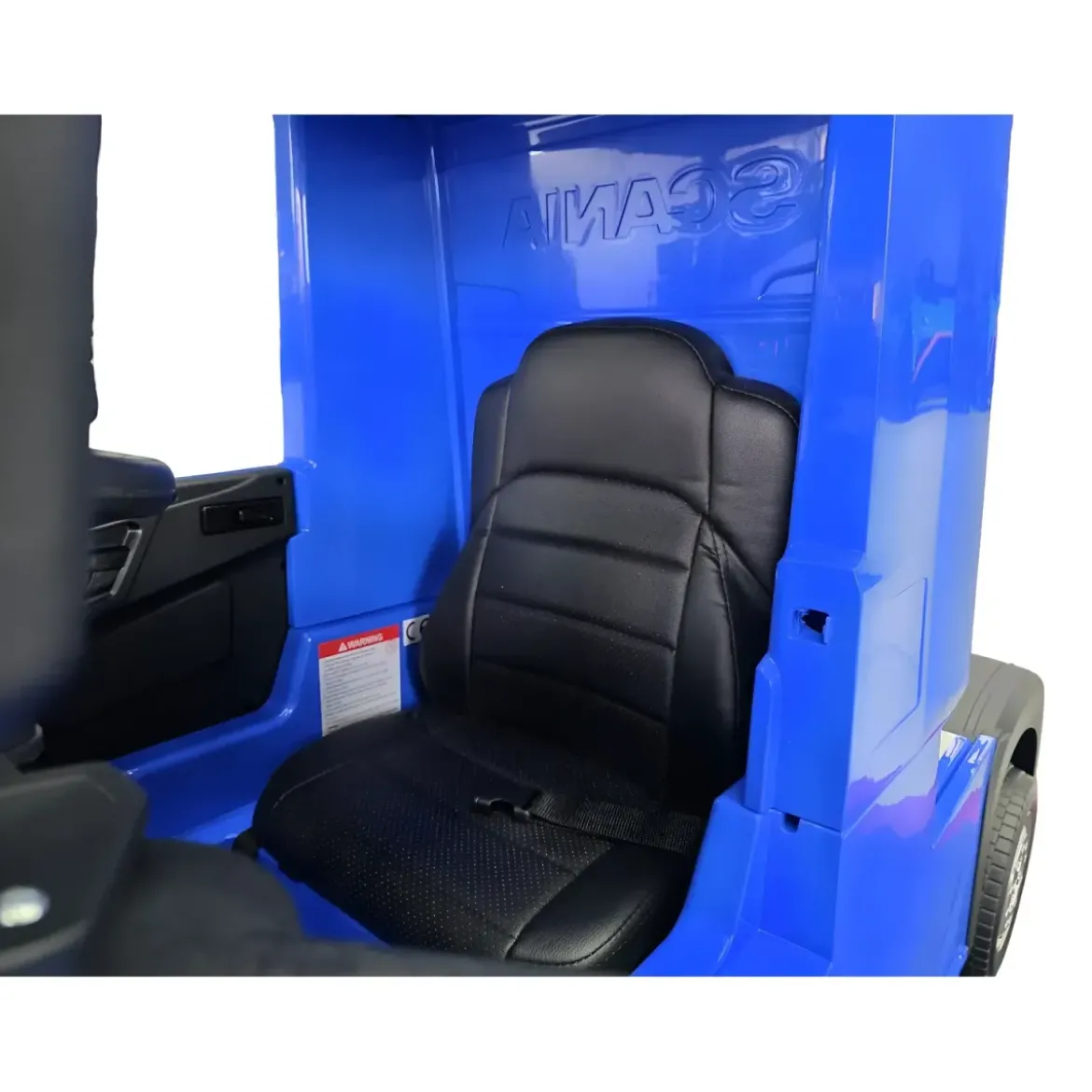 Camion Elettrico per Bambini 12V Blu con 4 Motori Radio e Telecomando