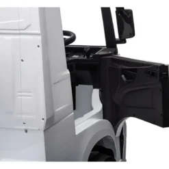 Camion Elettrico Scania Bianco 24V per Bambini con Telecomando