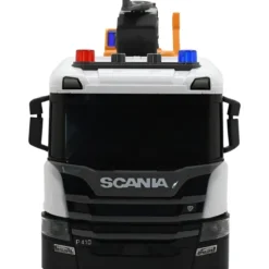 Camion Giocattolo con Gru e Escavatore Scania Luci e Suoni Realistici
