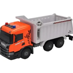Camion Giocattolo Ribaltabile Licenza Scania Luci e Suoni Realistici