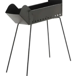 Canalina Fornacella Arrosticini Spiedini a Carbone 40x14 Pieghevole