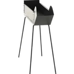 Canalina Fornacella Arrosticini Spiedini a Carbone 40x14 Pieghevole