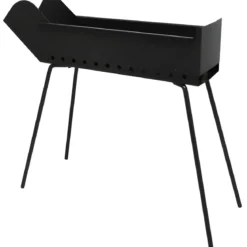 Canalina Fornacella Arrosticini Spiedini a Carbone 40x14 Pieghevole
