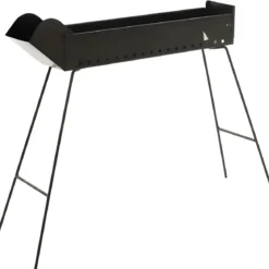 Canalina Fornacella Arrosticini Spiedini a Carbone 60x14 Pieghevole