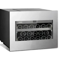 Cantinetta Vino a Incasso 17 Bottiglie Ventilata Classe F Inox LED