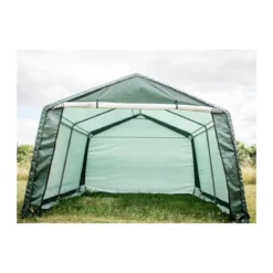 Capanno Gazebo PVC Rimessa per Attrezzi Giardino Arredo Impermeabile Capannone