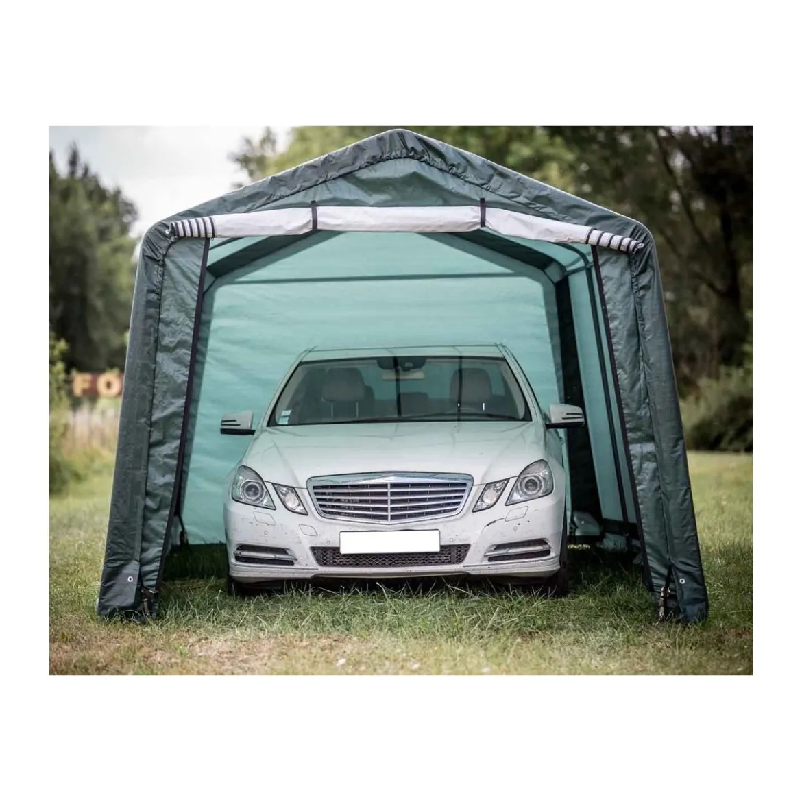 Carport Capanno Gazebo 3x6 Garage Rimessa per Attrezzi Posto Auto Impermeabile