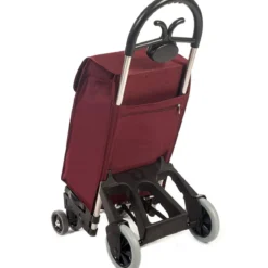 Carrellino per Spesa con Ruote Piroettanti Trolley Resistente da 68 lt