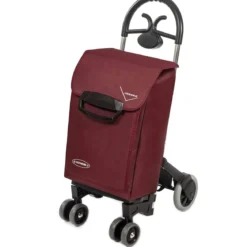 Carrellino per Spesa con Ruote Piroettanti Trolley Resistente da 68 lt