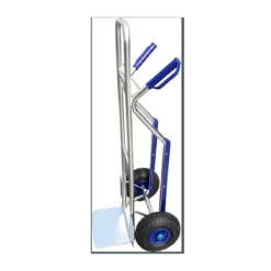 Carrello Alluminio Bravetta Traporto max 150kg Portapacchi 2 Ruote Trasloco