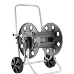 Carrello Avvolgitubo in metallo per giardino