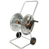 Carrello Avvolgitubo Zincato Portata fino a 80 m Tubo da 1/2”