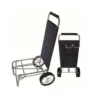 Carrello Blu Pieghevole Portatutto in Tessuto da Spesa Portapacchi 35 Kg
