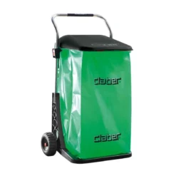 Carrello Pattumiera con Coperchio Anti Odori e Ruote per Immondizia