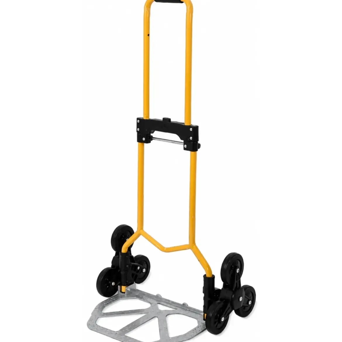 Carrello Pieghevole per Scale in Acciaio Portata 70 kg 51x42x100 cm