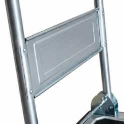 Carrello Portatutto Pieghevole in Acciaio con Pedana Portata 150kg
