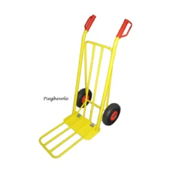 Carrello 2 Ruote Pieghevole Portatutto Multiuso Porta Pacchi Trasporto Bravetta
