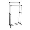 Carrello Stender Appendiabiti Porta Abiti con Ruote Economico Stand Attaccapanni