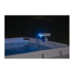 Cascata a Led per Piscine Fuori terra Frame Illuminazione Luci Lampada Bestway