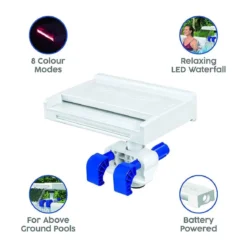 Cascata a Led per Piscine Fuori terra Frame Illuminazione Luci Lampada Bestway