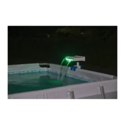 Cascata a Led per Piscine Fuori terra Frame Illuminazione Luci Lampada Bestway
