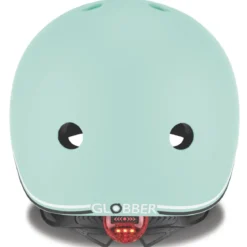Casco Bici Bambini Regolabile Verde Pastello XXS-XS 48-51 cm con LED