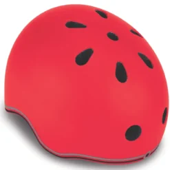 Casco Bici per Bambini Regolabile Rosso XXS-XS 48-51 cm con LED