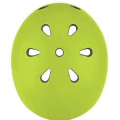 Casco Bici per Bambini Regolabile Verde Lime XXS-XS 48-51 cm con LED