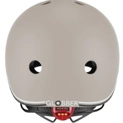 Casco per Bambini 45-51cm Beige LED Posteriori per Monopattino