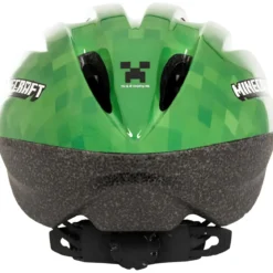 Casco per Bambini Minecraft 50–54 cm Certificato per Bici Regolabile
