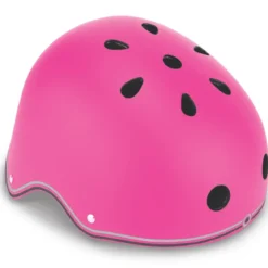 Casco per Bambini Regolabile XS/S 48-53 cm con LED Fucsia Monopattino