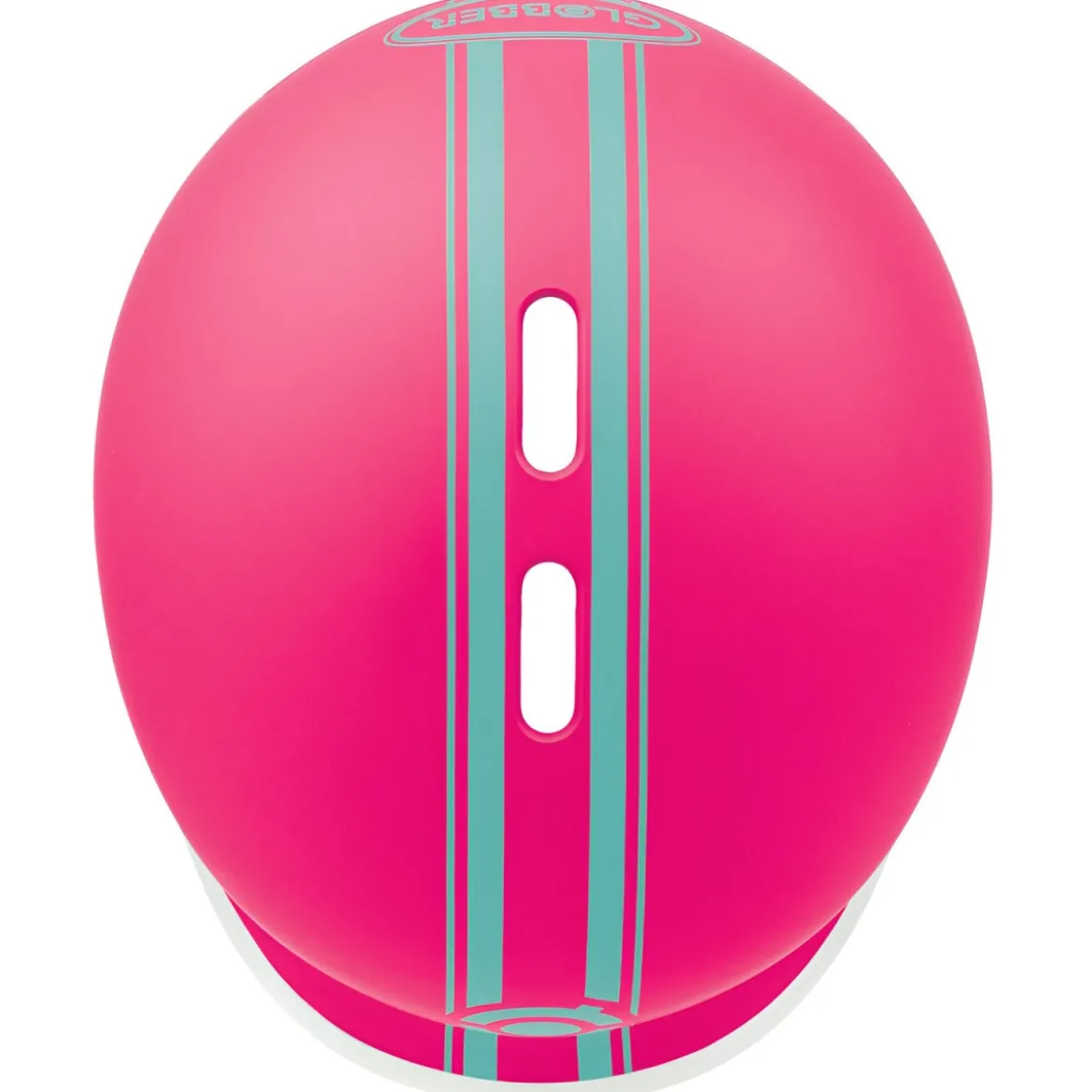 Casco per Bambini S/M Ø 51-55 cm per Monopattino Bici Fucsia con LED