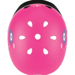 Casco per Bambini XS-S Ø 48-53 cm Chiusura Magnetica Rosa Floreale