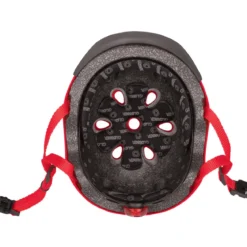 Casco per Bambini XS-S Ø 48-53 cm Chiusura Magnetica Rosso da Corsa