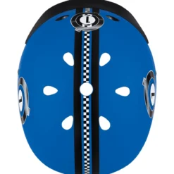 Casco per Bambini XS-S Ø 48-53 cm Chiusura Magnetica Blu da Corsa