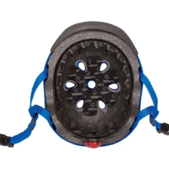 Casco per Bambini XS-S Ø 48-53 cm Chiusura Magnetica Blu da Corsa