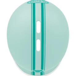 Casco Protettivo per Bambini XS/S Ø 47-51cm Verde Menta LED Posteriore