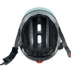 Casco Protettivo per Bambini XS/S Ø 47-51cm Verde Menta LED Posteriore
