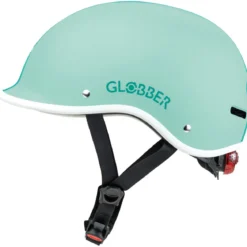 Casco Protettivo per Bambini XS/S Ø 47-51cm Verde Menta LED Posteriore