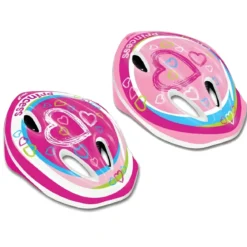 Casco Protezione Easy Girl Taglia 52-56cm Regolabile Bicicletta