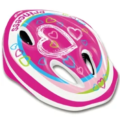 Casco Protezione Easy Girl Taglia 52-56cm Regolabile Bicicletta