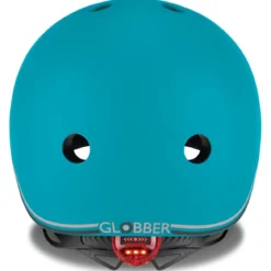 Casco Regolabile per Bambini XXS/XS Ø 48-51 cm Verde Acqua Luce LED