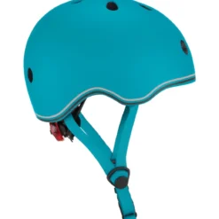 Casco Regolabile per Bambini XXS/XS Ø 48-51 cm Verde Acqua Luce LED