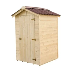 Casetta Armadio in Legno Mobile Ripostiglio da Giardino Esterno Porta Attrezzi
