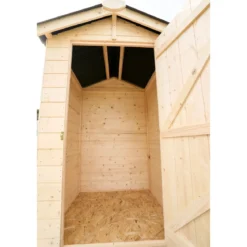 Casetta Armadio in Legno Mobile Ripostiglio da Giardino Esterno Porta Attrezzi