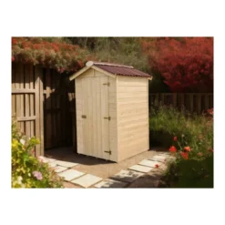 Casetta Armadio in Legno Mobile Ripostiglio da Giardino Esterno Porta Attrezzi