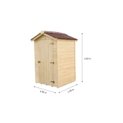 Casetta Armadio in Legno Mobile Ripostiglio da Giardino Esterno Porta Attrezzi
