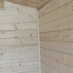 Casetta Armadio in Legno 2X1 con Pavimento Rimessa Attrezzi da Terrazzo Giardino