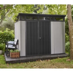 Casetta Artisan 9x7 Keter 277x216 cm Addossata con Pavimento Interno